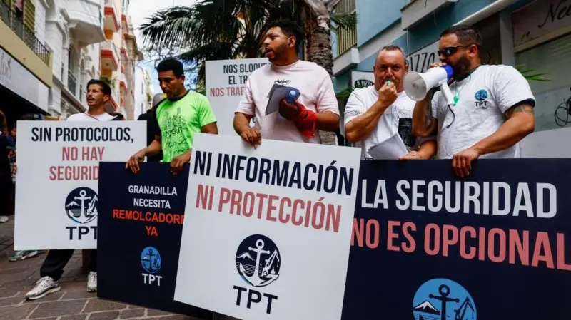 La tensión y el temor crecen en Tenerife por la llegada del barco con pasajeros infectados de hantavirus.