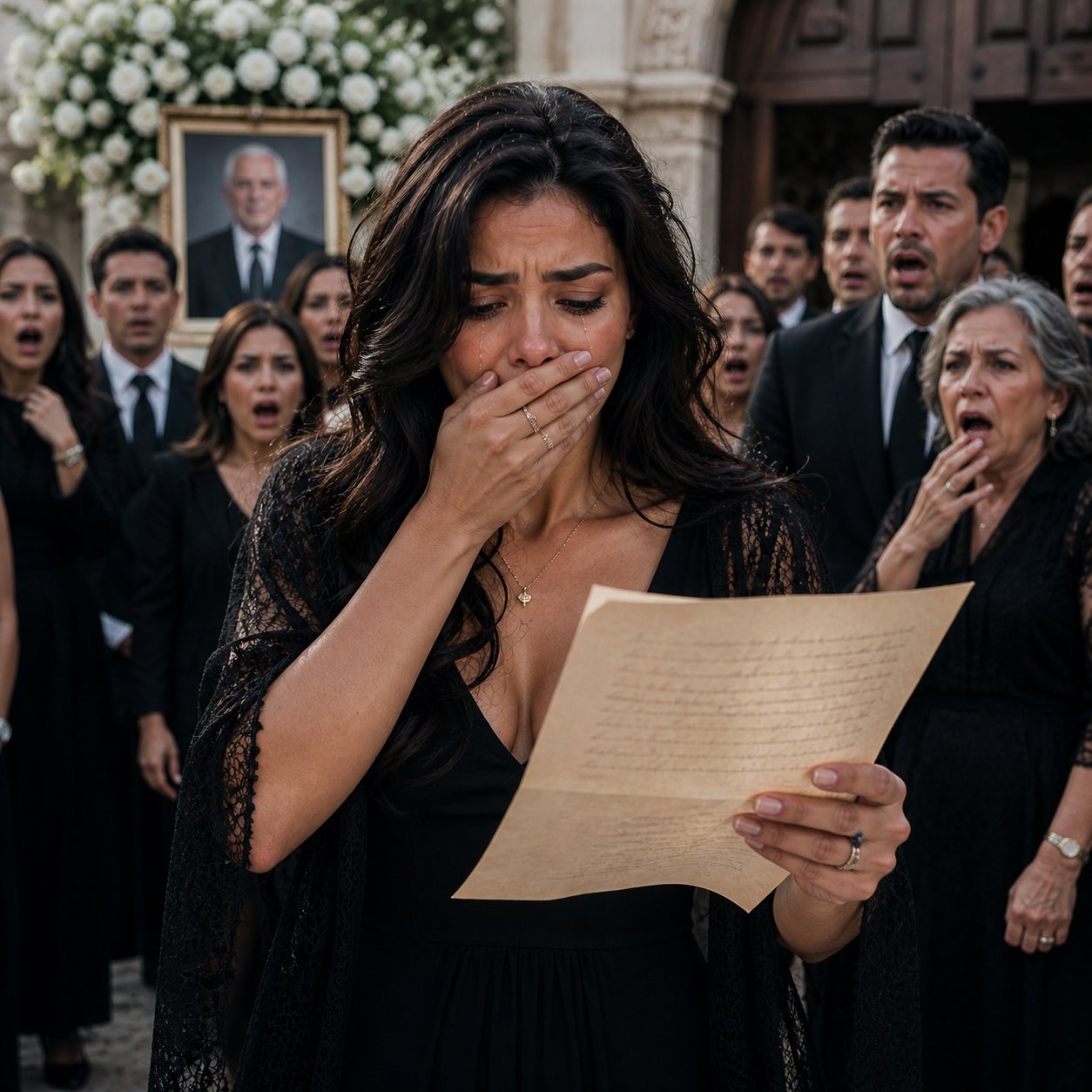 En el funeral de mi abuelo descubrí que mi familia adoptiva me había robado, pero mis verdaderos padres llevaban 30 años buscándome