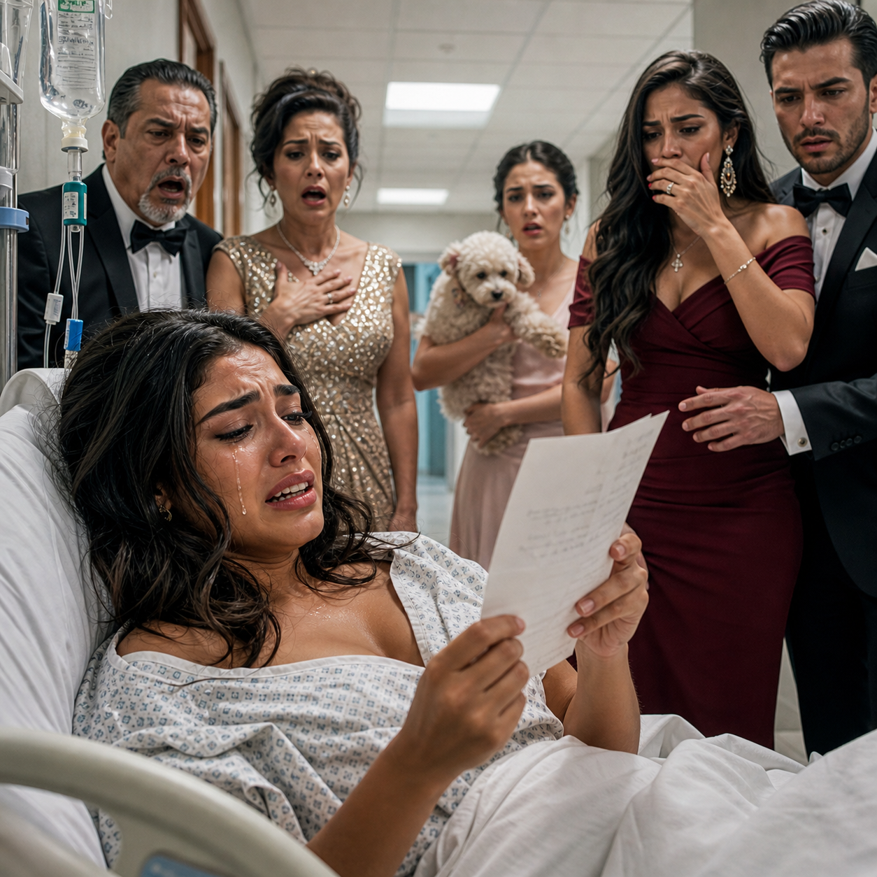 Mis padres eligieron el perro de mi hermana cuando el doctor dijo que yo podía morir esa noche, pero mi cama vacía les dejó una carta que nunca olvidaron