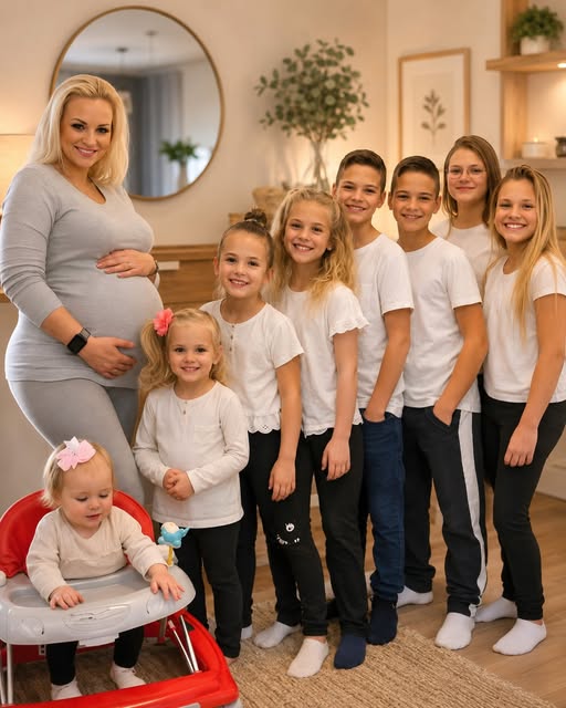 😱 Los médicos dijeron que quizá nunca sería madre… hoy tiene 9 hijos